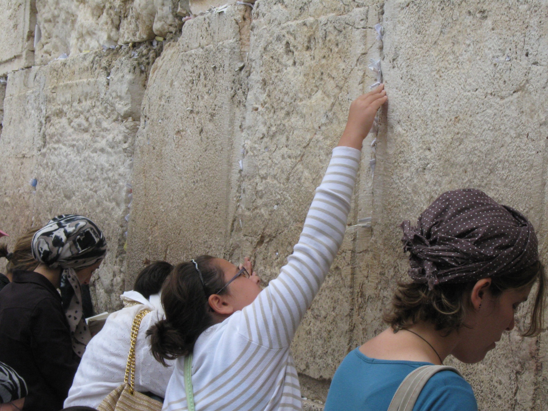 View of the Temple Mount and Western Wall area